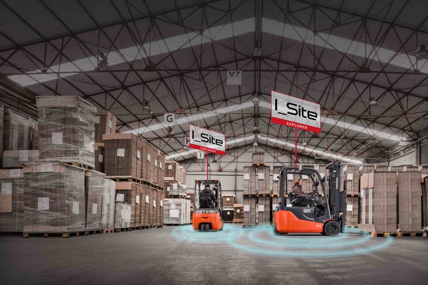 eficiencia energética con carretillas conectadas | Eficiencia energética en logística: cómo conectar datos de almacén y flota para optimizar el consumo | Toyota Material Handling