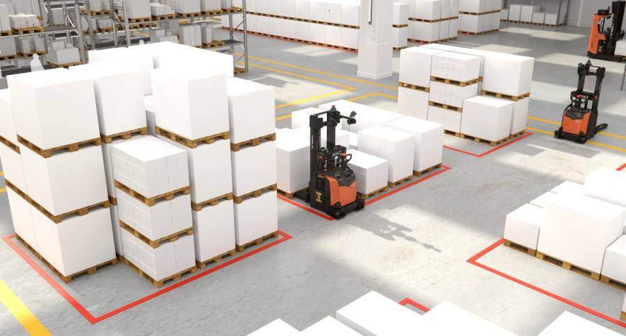 AGVs en el almacén| ¿Qué es un robot móvil Autónomo (AMR) y para qué sirve?| Toyota Material Handling