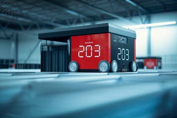 Transelevador Miniload AutoStore| Transelevadores automatizados: Eficiencia y precisión en la logística moderna| Toyota Material Handling