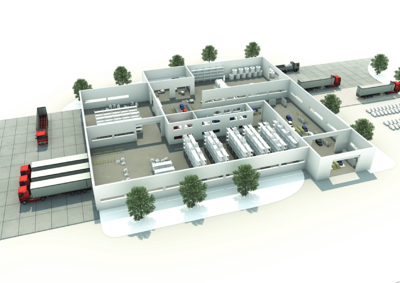 AlmaAlmacén | Áreas de un centro de distribución | Toyota Material Handling 