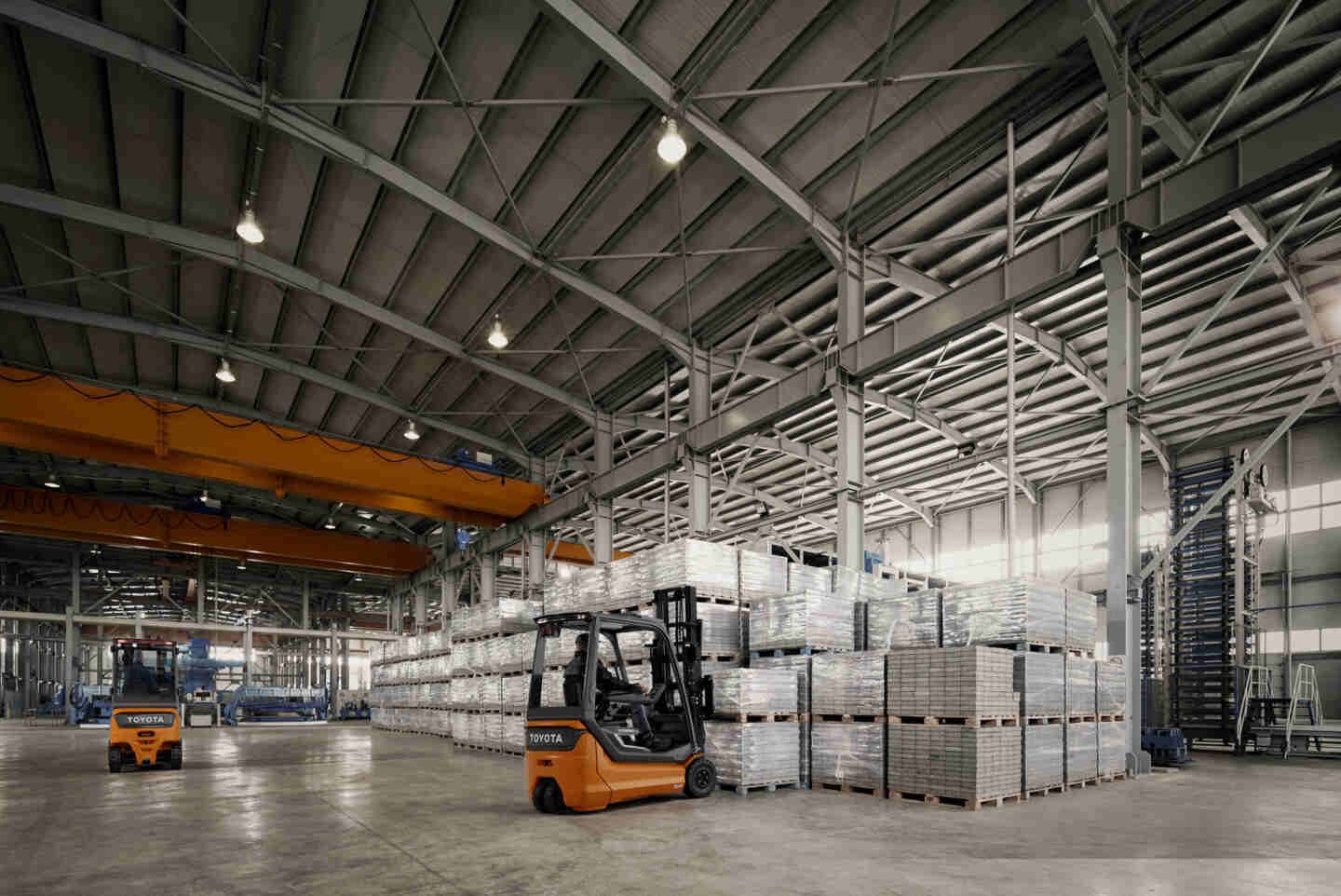 Toyota Traingo48 en aplicación de inventario | Inventario estacional: Cómo planificar y optimizar sus niveles de stock en picos de demanda | Toyota Material Handling